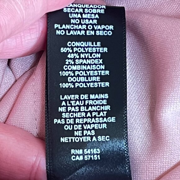 Jessica Howard Pink Sleeveless Lace Tiered Dress Embellished Waist Size 16 NWT - Picture 11 of 13